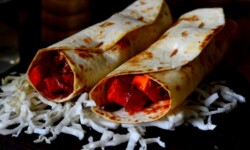 Paneer Chilli Veg Frankie